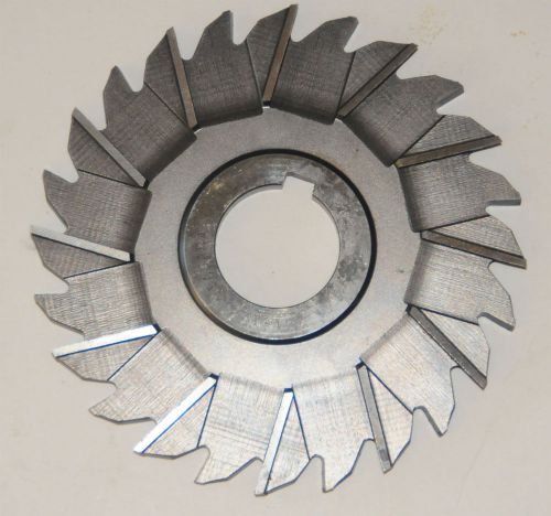 Niagra Staggered Tooth Side Cutting Milling Cutter 5 X 1/4