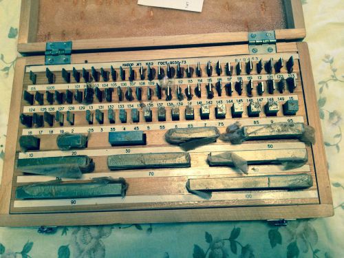 83 Piece Metric Precision Gage Block sets