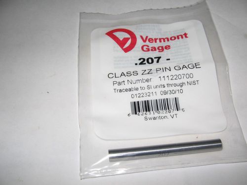 Vermont gage pin, .207” for sale