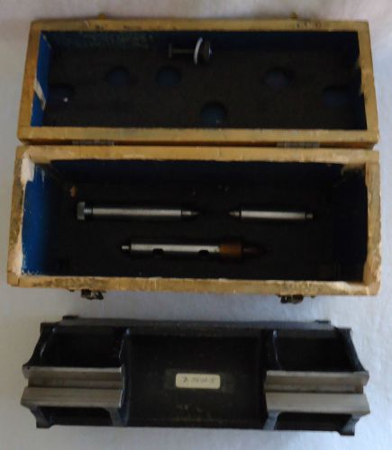 Brunswick Surfcenter Model SC-12-1C 12&#034; Accuracy .0001 in Wood Case Machinist