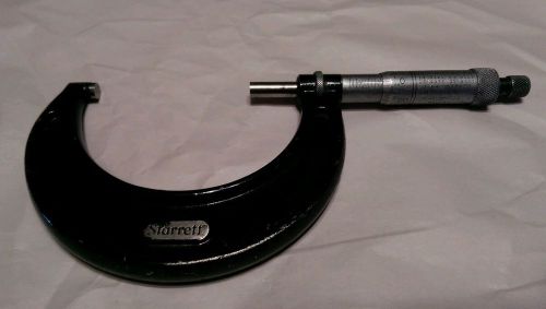 2 to 3” Micrometer - Starrett No. 436 - USA Made Machinist Tool - Used