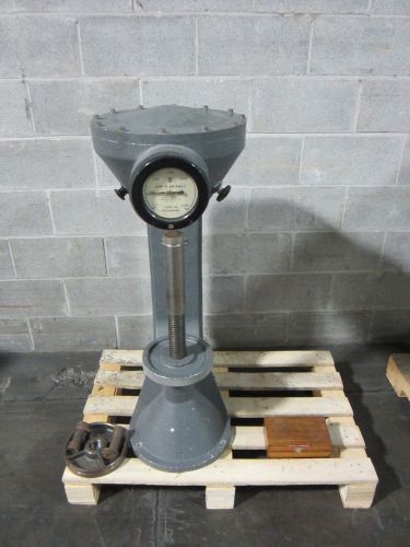 Tinius olsen 3000 kg brinell hardness tester air-o-brinell w/ accessories for sale