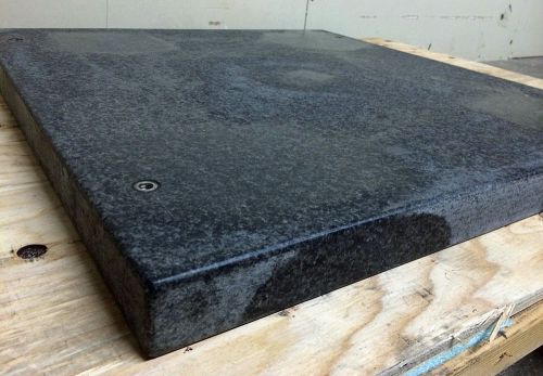 28&#034;x28&#034;x2&#034; Precision Grade Lab Toolroom Granite Surface Plate Slab Starrett A AA