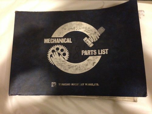 Mazak Micro Center H-12 Mechanical Parts List