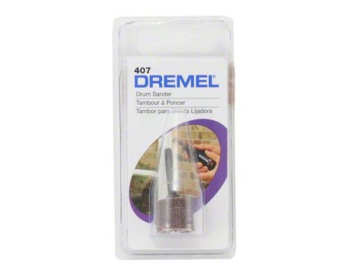 Dremel 407 Drum Sander Wood Fiberglass Curves Metal Rubber