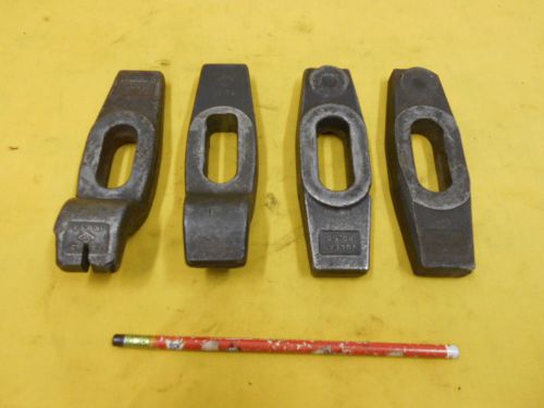4 FORGED MILLING MACHINE TABLE CLAMPS boring mill work holder tools ALL USA MFG