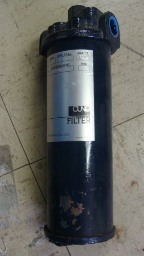 New overstock cuno air/gas filter 1b1g 150 psi 250 max deg 5 micron for sale