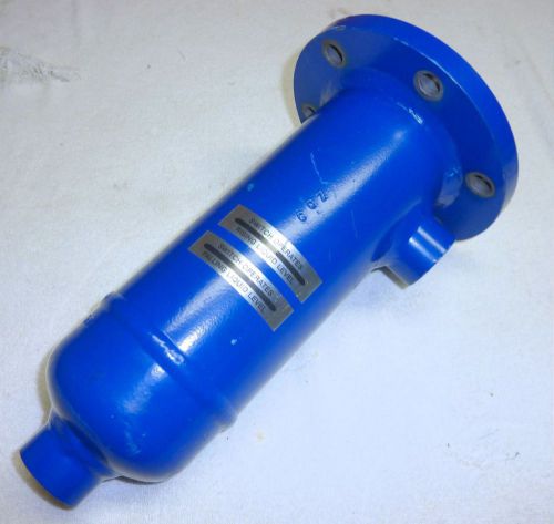 Steel filter housing 6-bolt flange pipe 3.5&#034; diameter x 11&#034; long heavy duty for sale