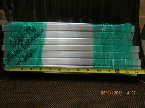 6061-t6 aluminum square tube extrusion (clean) 3/4&#034;x3/4&#034;x14&#034;-15&#034; 1/16&#034; thick for sale