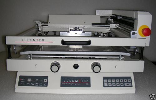 Essemtec SP-003ML Screen Printer /  SP003 /Solder - Stencil Printer  Mint Wrty