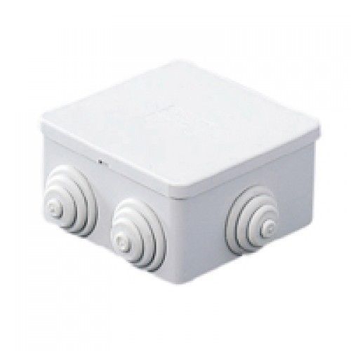 Gewiss gw44003 junction boxes with plain press on lid - ip55 80x80x40mm for sale
