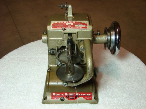 Bonis bd-32 industrial sewing machine. fur, drapery, leather. sews perfectly! for sale