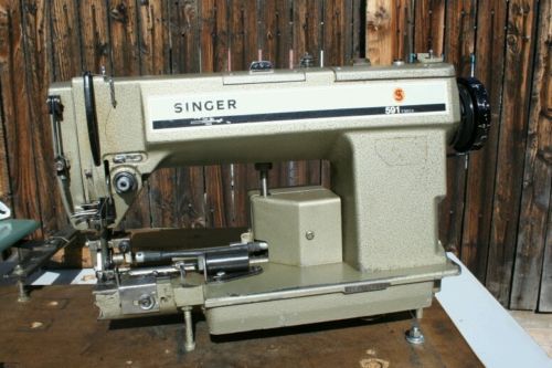 Singer 591w300a industrial sewing machine