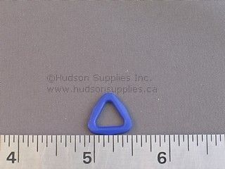 10 pcs - 3/8&#034; Blue Plastic Triangles