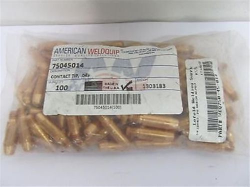 American weldquip 75045014, 0.045&#034; contact tips - 100 each for sale