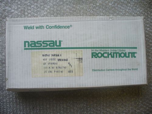 NASSAU ROCKMOUNT WELDING ROD P/N 1815 5/32&#034; (4.0mm) x 25#