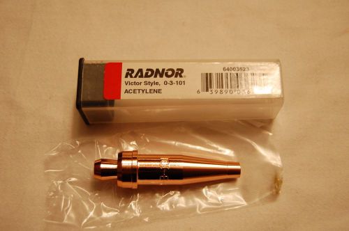 Radnor Victor Style Acetylene Torch Tip 0-3-101