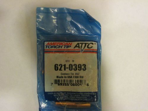 Contact Tip, ATTC, .060&#034; Tip I.D., Spray Arc,  10/Bag