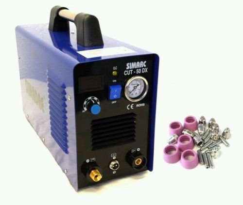 Simadre 110/220v 50amp plasma cutter with sg-55 torch new design extra 25 cons for sale