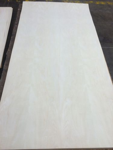 Wood veneer holly 48x98 1pc total 10mil paper backed &#034;exotic&#034; skid 519.5 for sale