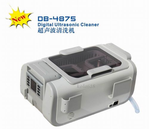 High Quality COXO Dental Digital Ultrasonic Cleaner DB-4875 Large Tank Capacity