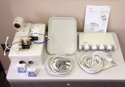 New! engle dental systems as-2 wall mounted 3 handpiece delivery unit for sale