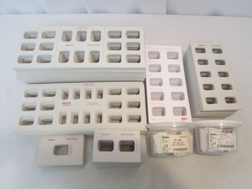 Nos mixed lot dentsply rinn ez-view dental x-ray film mounts and bite wing loops for sale