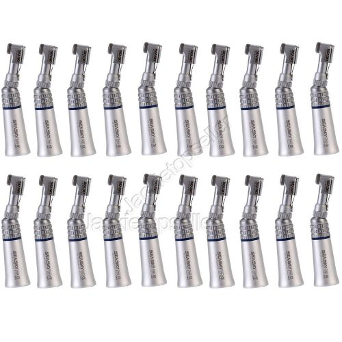 100 dental slow low speed handpiece latch type contra angle kit 4/2hole motor for sale