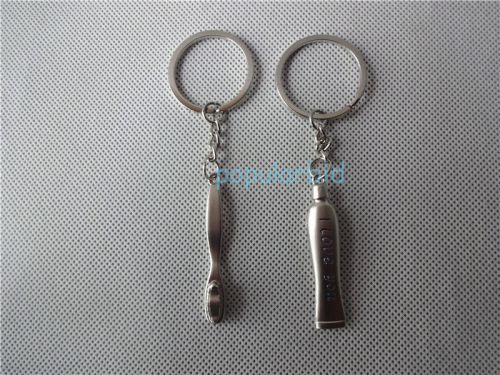 1Pairs/2pcs Dental Toothbrush Toothpaste Keychain Dentist Gift sale