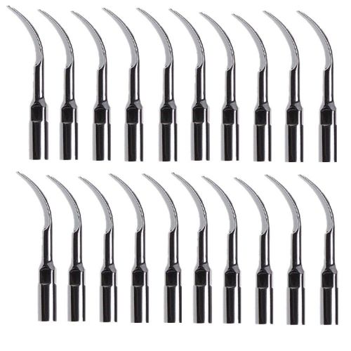 20 pc Dental Ultrasonic Scaling Tips Compatible EMS Woodpecker Scaler G2
