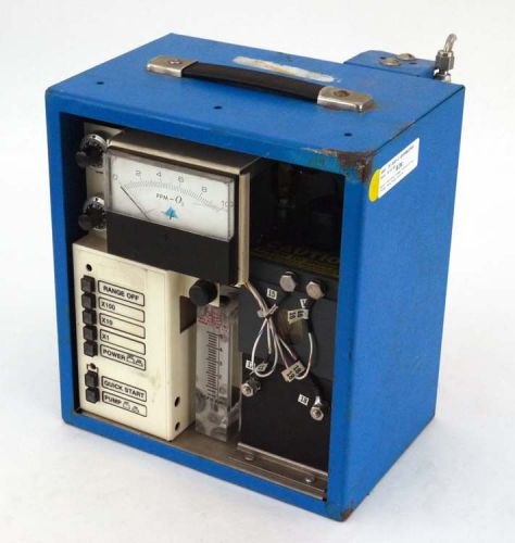 Delta f fa31110sa 3-range portable o2 gas process trace oxygen analyzer for sale