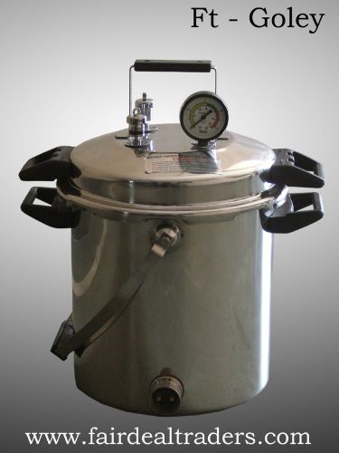 Medical Clinical Autoclave Sterilizer Stainless steel ( Seamless ) 20 Lts Cap