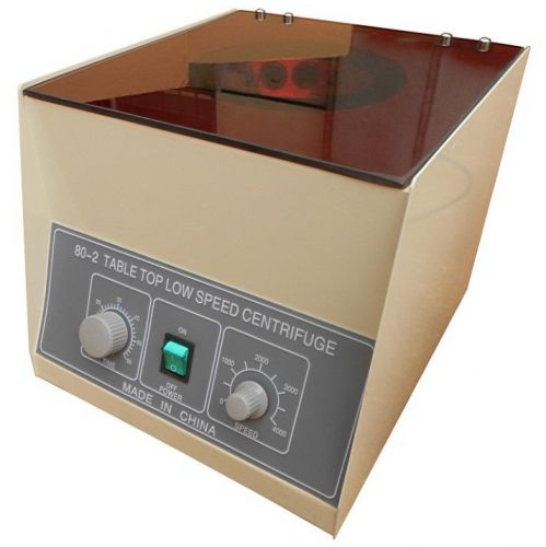Electric centrifuge lab medical practice timer 4000 rpm 20 ml x 12 1795*g for sale