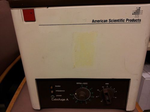 American scientific model 2502 labofuge a centrifuge for sale
