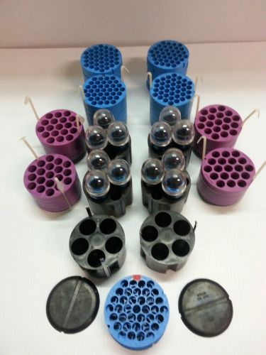 Lot of Tube Holders for Beckman Centrifuge and other brands