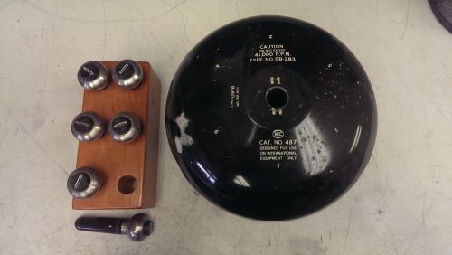 Iec model 487 rotor with tube shields for sale