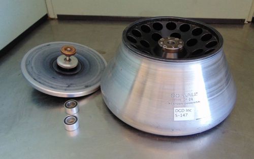Sorvall Centrifuge Rotor Type SM-24 - Good Condition - S147