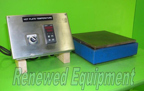 Generic bench top hot plate with controller 14 x 13 for sale