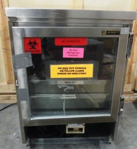 Jewett CT1 Counter High Blood Bank Refrigerator Freezer CTL-036 Temp Control