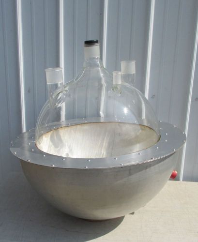 4 Neck Flask Glas-Col Heating Mantle Hemispherical 230V 72 Liter  2000 Watt 28in