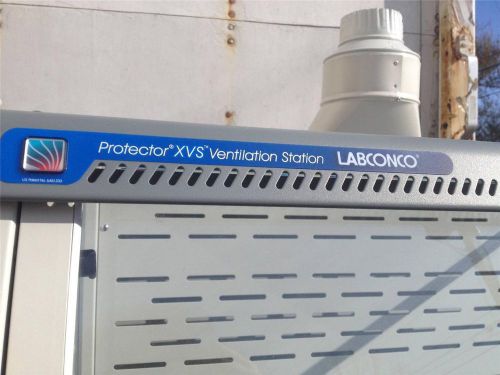 LABCONCO PROTECTOR XVS VENTILLATION PROCESS STATION 3&#039; VENT FUME HOOD 4863010