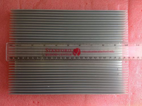 Large Aluminum Heat-Sink 10x8x1.6 inches Power Amplifier 100-04648-002 Rev. B