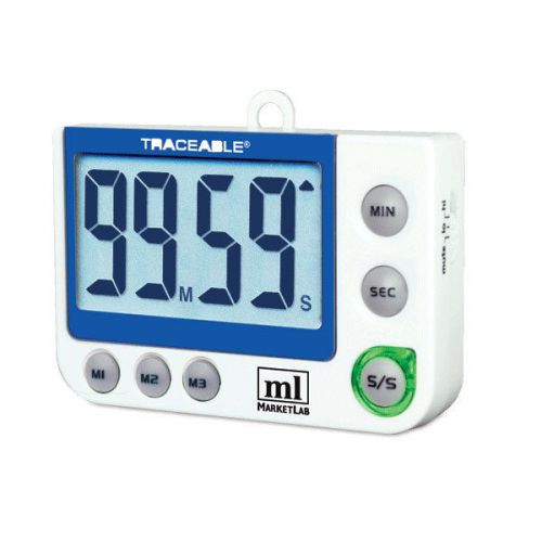 - traceable flashing led alert big-digit alarm timer 1 ea for sale