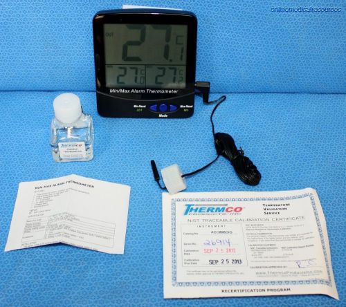 Thermco acc895dig triple display digital thermometer 0 to 50° or -50 to 70° c for sale