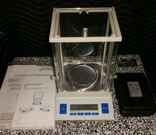 Denver instrument xx70-0023 analytical balance d=.1mg max=210g lab scale for sale