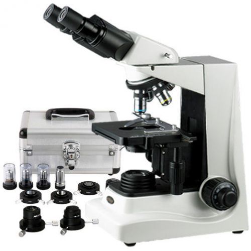Darkfield, Phase Contrast Binocular Compound Microscope 40x-1600x
