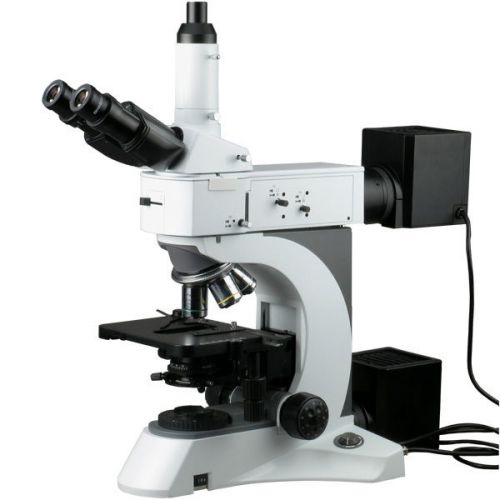 50X-1500X Metallurgical Microscope w Darkfield &amp; Polarizing Features