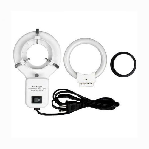 8w stereo microscope fluorescent ring light + adapter for sale