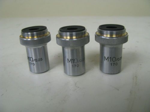 Unitron M10/0.25 170 microscope objective  - DP29