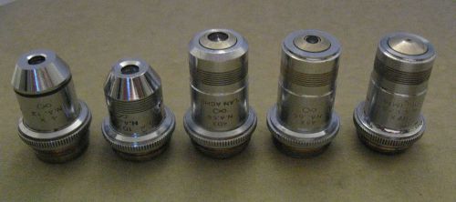 Misc american optical /spencer  microstar 10  series objectives for sale